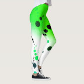 Funky Geometry Abstrakt Art Fearless Leggings (Rechts)