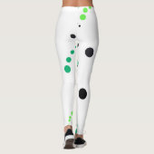 Funky Geometry Abstrakt Art Fearless Leggings (Rückseite)