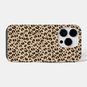 funky Gepard Leopard Muster iPhone Hülle (Rückseite (Horizontal))