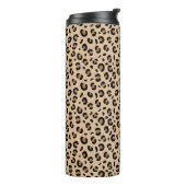 funky Gepard Leopard Muster Thermosbecher (Nach links gedreht)