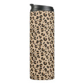 funky Gepard Leopard Muster Thermosbecher (Nach rechts gedreht)