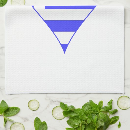 Funky Geschirrtuch (Gefaltet)