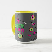 Funky Ghoulishly Niedlich Funny Zombie Antidote Pu Tasse (Vorderseite Links)