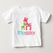 Funky Giraffe Little Sister Tshirt (Vorderseite)