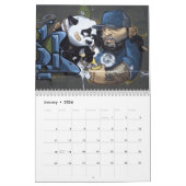 Funky Graffitis in Wien Österreich 2024 Kalender (Jan 2026)