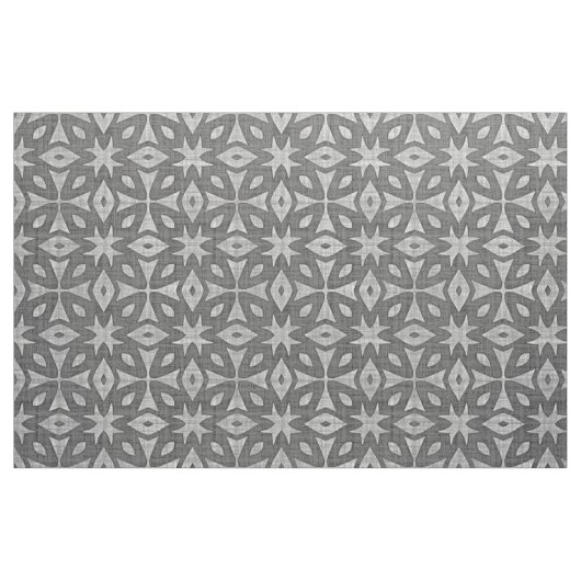 Funky Gray Imitats Batik Linen Squares Muster Stoff (Fat Quarter (45,7 x 55,9 cm))