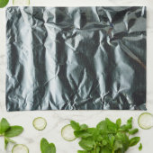 Funky Gray Imitats gestreift 4Amie Küchentuch (Gefaltet)