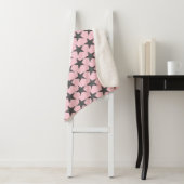 Funky Gray Star Stars Pattern Power Blanket Sherpadecke (Beispiel)