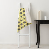 Funky Gray Star Stars Pattern Power Blanket Sherpadecke (Beispiel)