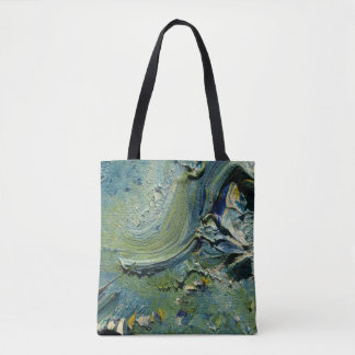 Funky Green Abstrakt Art Bag Tasche
