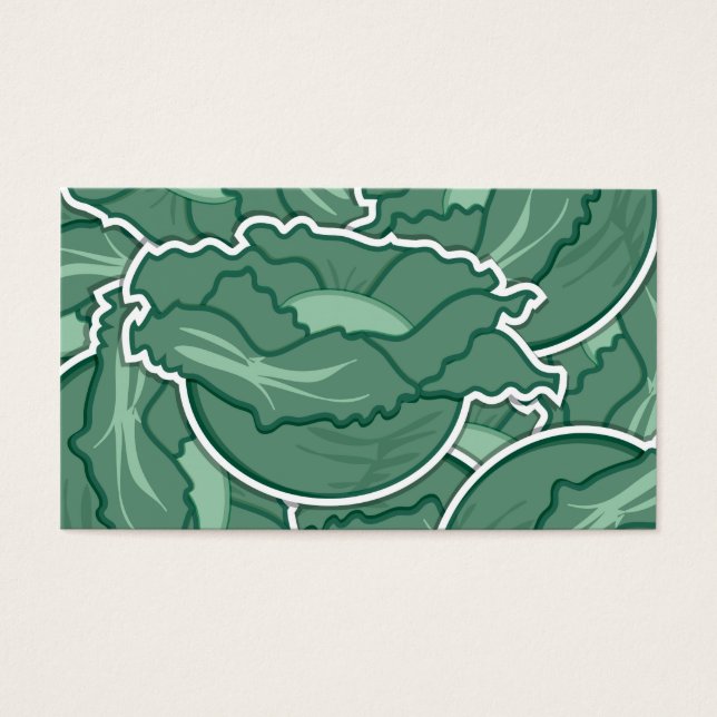 Funky green cabbage (Vorderseite)