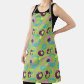 Funky Green Circles - All-over-Print-Schürze Schürze (InSitu)