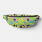 Funky Green Circles Bauchtasche (Ablage )
