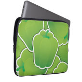 Funky green Pfeffer Laptopschutzhülle (Vorne Rechts)