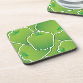 Funky green Pfeffer Untersetzer (Linke Seite)