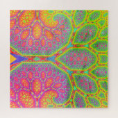 Funky Groovy Geometric Mathematiric Fraktal Tree Puzzle (Horizontal)