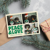 Funky Groovy Merry Xmas 3 Foto Weihnachten Karte