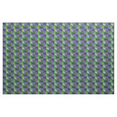 Funky grüner Alligatorabstraktes Kunst-Gewebe Stoff (Yard (91,4 cm))