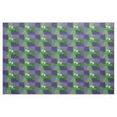 Funky grüner Alligatorabstraktes Kunst-Gewebe Stoff (Fat Quarter (45,7 x 55,9 cm))