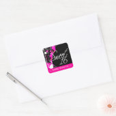 Funky Grunge Sweet 16 Party Sticker (Umschlag)