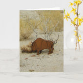 Funky Grußkarte! Karte (Gelbe Blume)