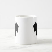 Funky Halloween Bat Spooky Kaffeetasse (Mittel)