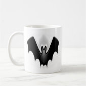 Funky Halloween Bat Spooky Kaffeetasse (Links)