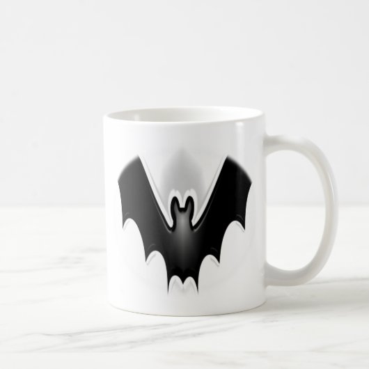Funky Halloween Bat Spooky Kaffeetasse (Rechts)