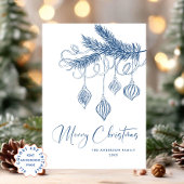 Funky Hand Drawn Scribble Retro Weihnachten