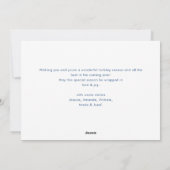 Funky Hand Drawn Scribble Retro Weihnachten (Rückseite)