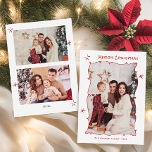 Funky Hand Drawn Scribble Retro Weihnachten 3 Foto