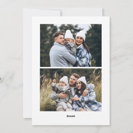 Funky Hand Drawn Scribble Retro Weihnachten 3 Foto (Rückseite)