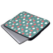 Funky Happy Balls Geometry Laptop Sleeve (Vorne Knopf)