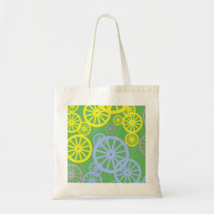 Funky Happy Wheel Kreis Muster Produkt Tragetasche
