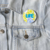 Funky Happy Wheel Muster Button (Beispiel)