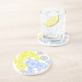 Funky Happy Wheel Muster Getränkeuntersetzer (Seite)