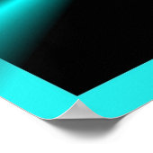 Funky Hearts Poster (Ecke)