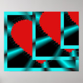 Funky Hearts Poster (Vorne)