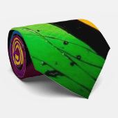 Funky helle abstrakte Krawatte (Gerollt)