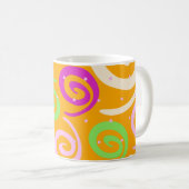 Funky Hintergrund, Tasse (VorderseiteRechts)