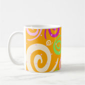 Funky Hintergrund, Tasse (Links)