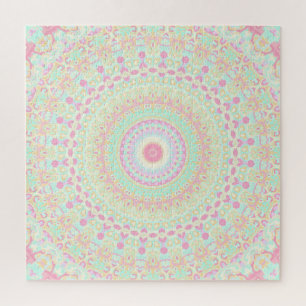 Funky Hippie Mandala  Puzzle