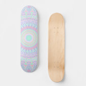 Funky Hippie Mandala Skateboard (Vorderseite)