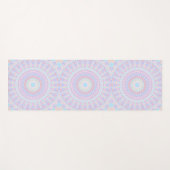 Funky Hippie Mandala Yogamatte (Vorderseite (Horizontal))