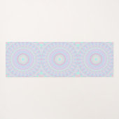 Funky Hippie Mandala  Yogamatte (Rückseite (Horizontal))