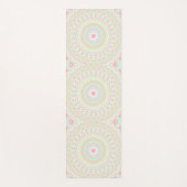 Funky Hippie Mandala Yogamatte (Vorderseite)