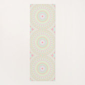 Funky Hippie Mandala Yogamatte (Rückseite)