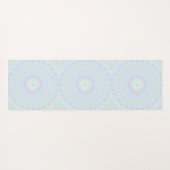 Funky Hippie Mandala Yogamatte (Rückseite (Horizontal))
