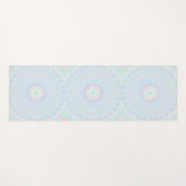 Funky Hippie Mandala Yogamatte (Vorderseite (Horizontal))