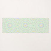 Funky Hippie Mandala Yogamatte (Rückseite (Horizontal))